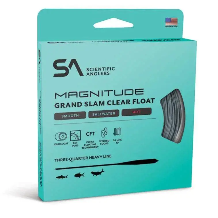 Scientific Anglers Magnitude Smooth Grand Slam Fly Line – Full Clear 1
