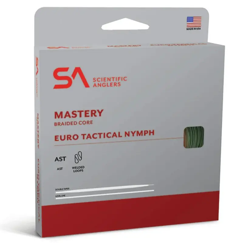 Scientific Anglers Mastery Euro Tactical Nymph Line – Braided Core For Sensitivity 1