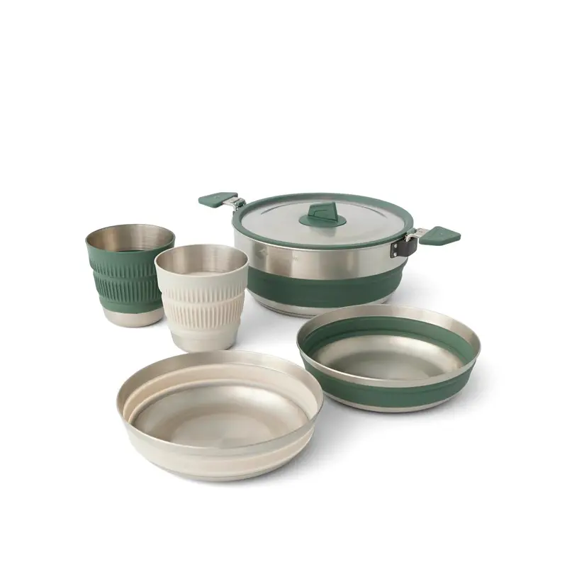 Sea To Summit Detour Stainless Steel 5-Piece One-Pot Cooking Set 1