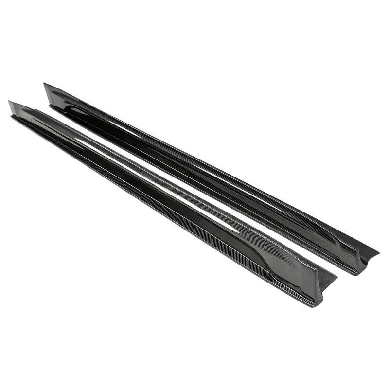 Seibon Carbon Fiber Side Rocker Panels For Tesla Model 3 1