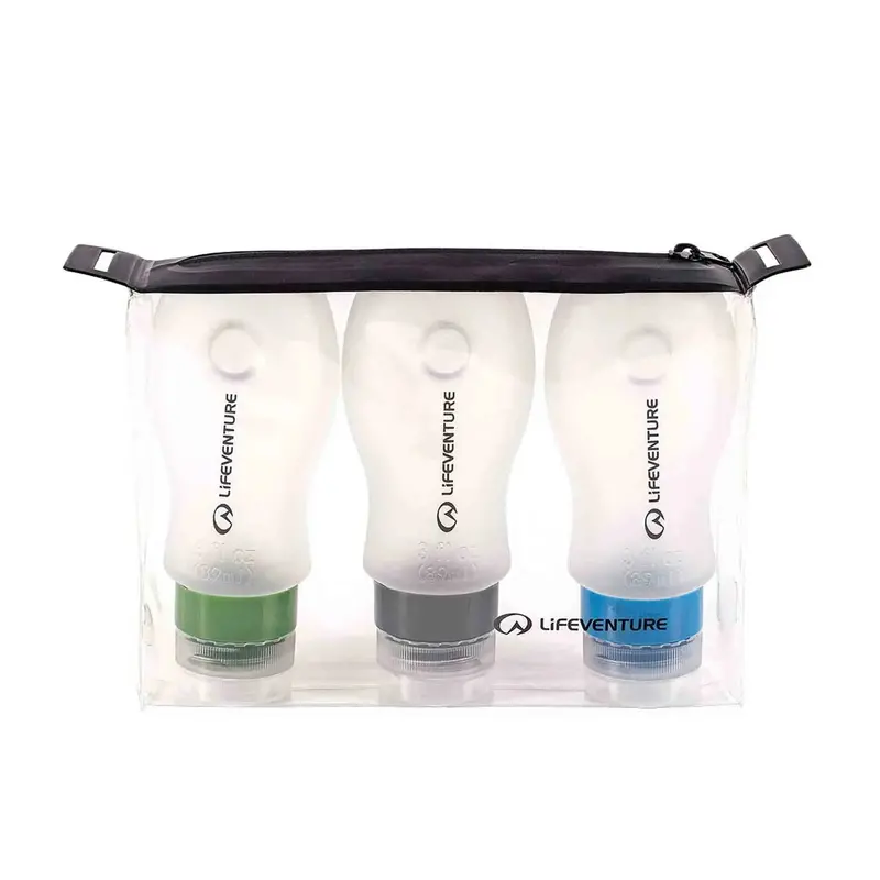 Silicone Reusable Bottle Set 1