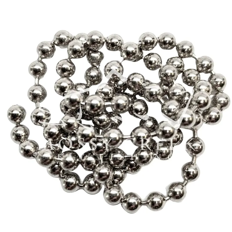 Silver Bead Chain Eyes – Lightweight Hook Eyes For Balanced Flies 1
