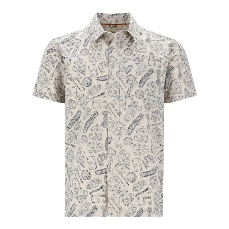 Simms Tailout Short-Sleeve Shirt – Camp Sand 1