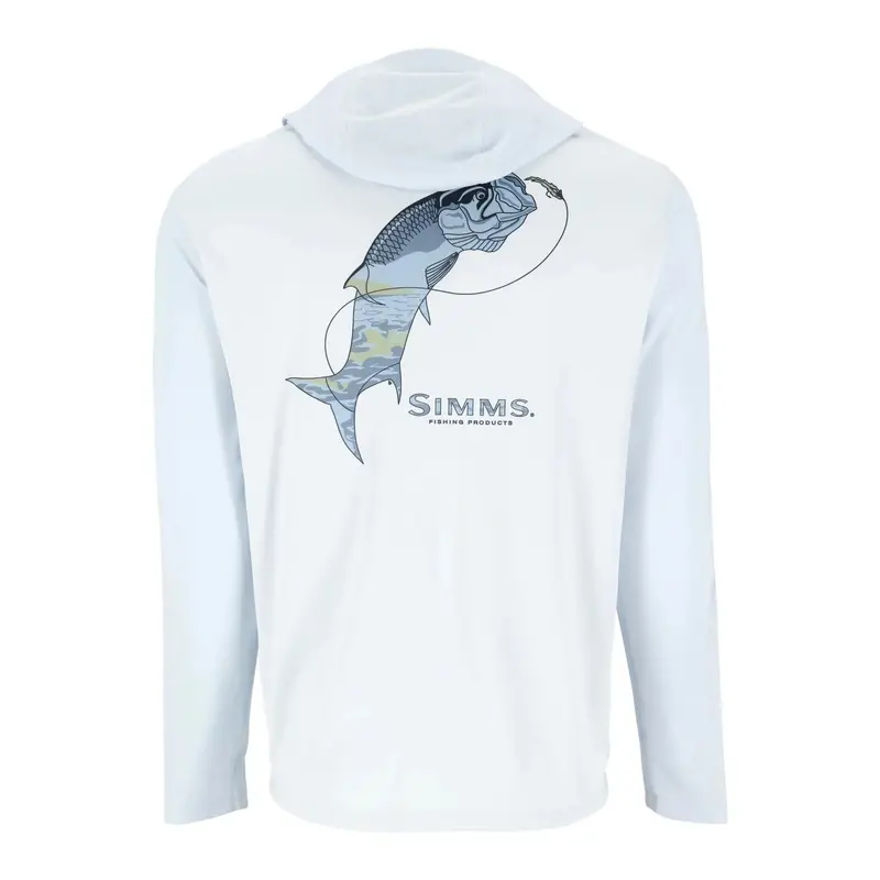 Simms Tech Hoody – Artist Series Bimini Tarpon (Xxl) 1