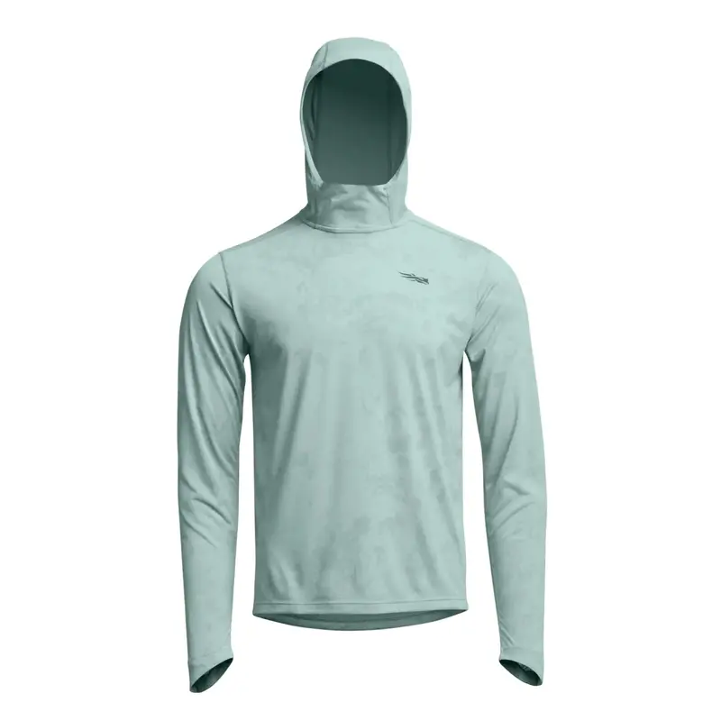 Sitka Radiant Sun Hoodie – Saltwater Blue Camo 1
