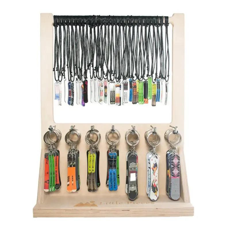 Ski, Snowboard & Surf Themed Pendant Necklaces 1