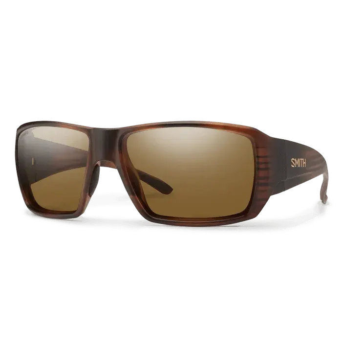 Smith Guides Choice S Sunglasses – Matte Tortoise Frame, Chromapop Brown Polarized Lens 1