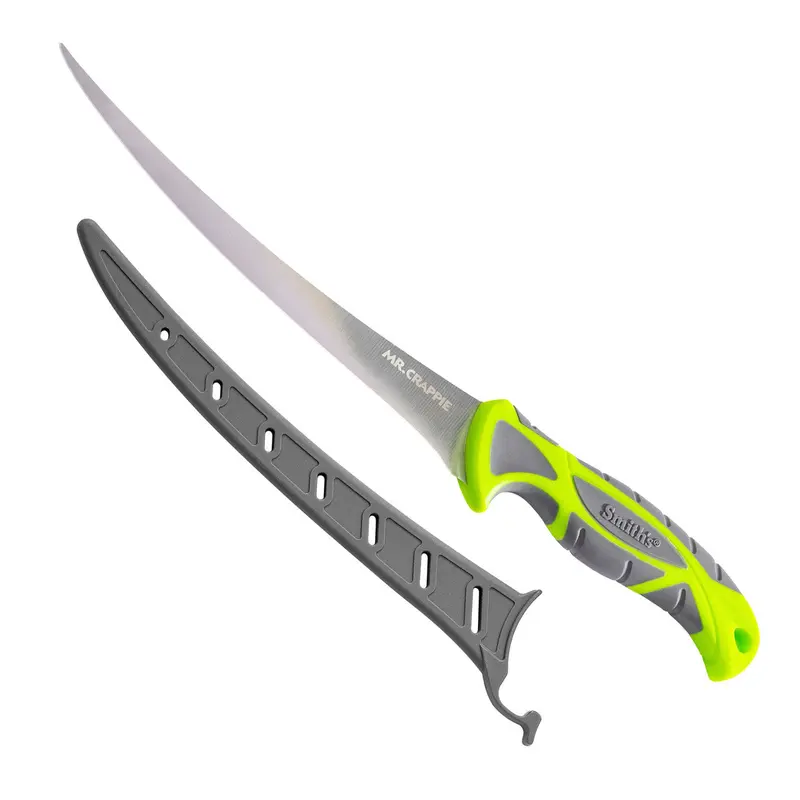 Smith'S Mr. Crappie 8-Inch Curved Super-Flex Fillet Knife 1