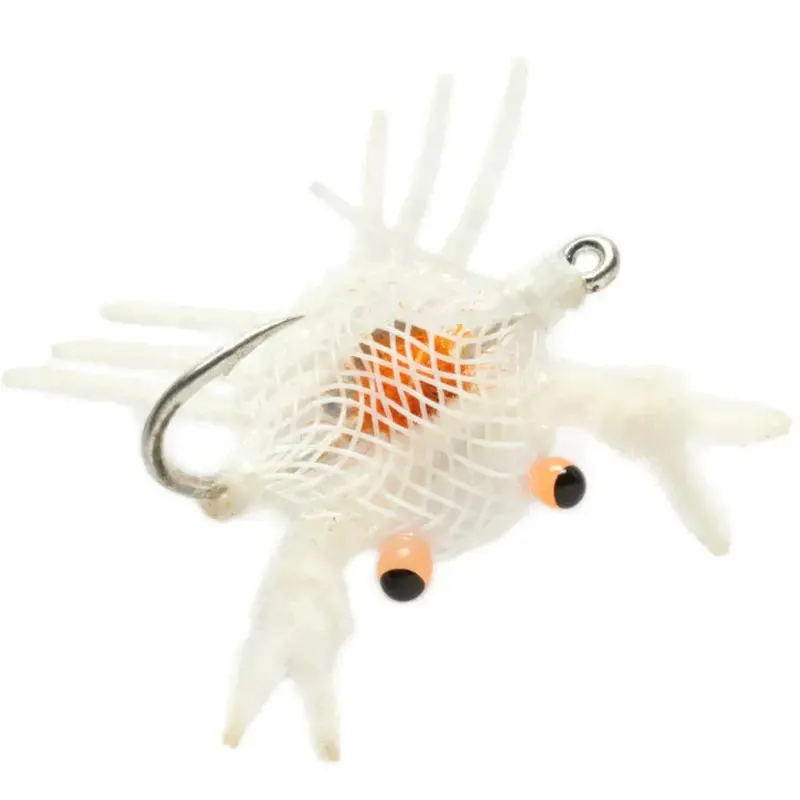 Standard Flexo Crab White Imitation Fly 1