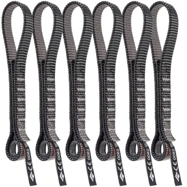 Standard Nylon Dogbone Quickdraw – 16Cm (6-Pack) 1