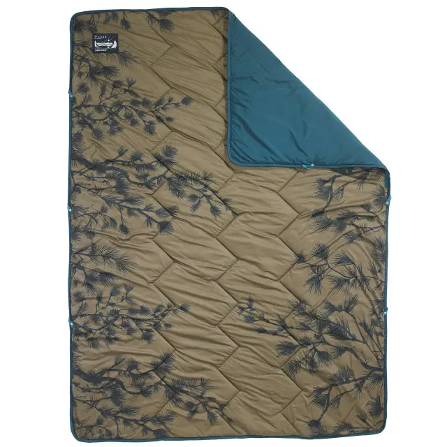 Stellar Blanket – Single Size, Peeking Pine Print 1