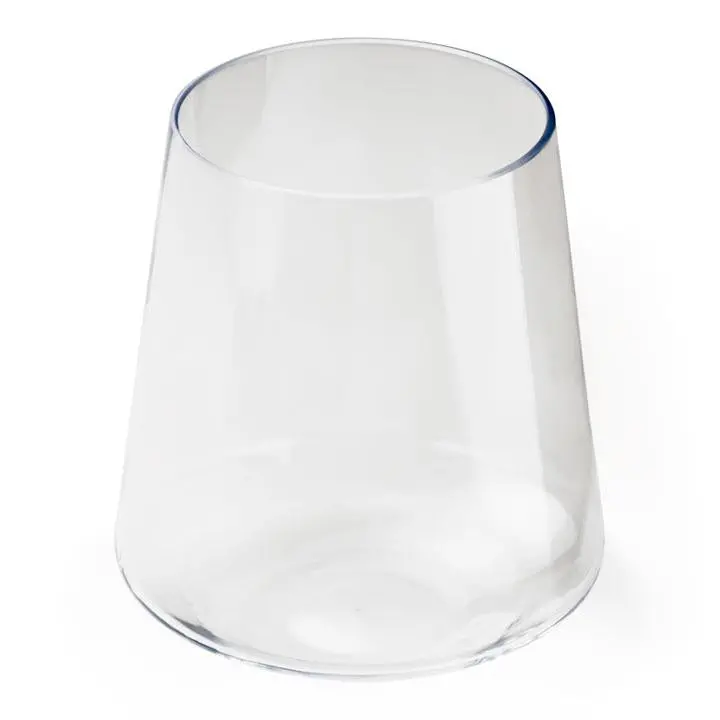 Stemless White Wine Glass – Shatter-Resistant Barware 1