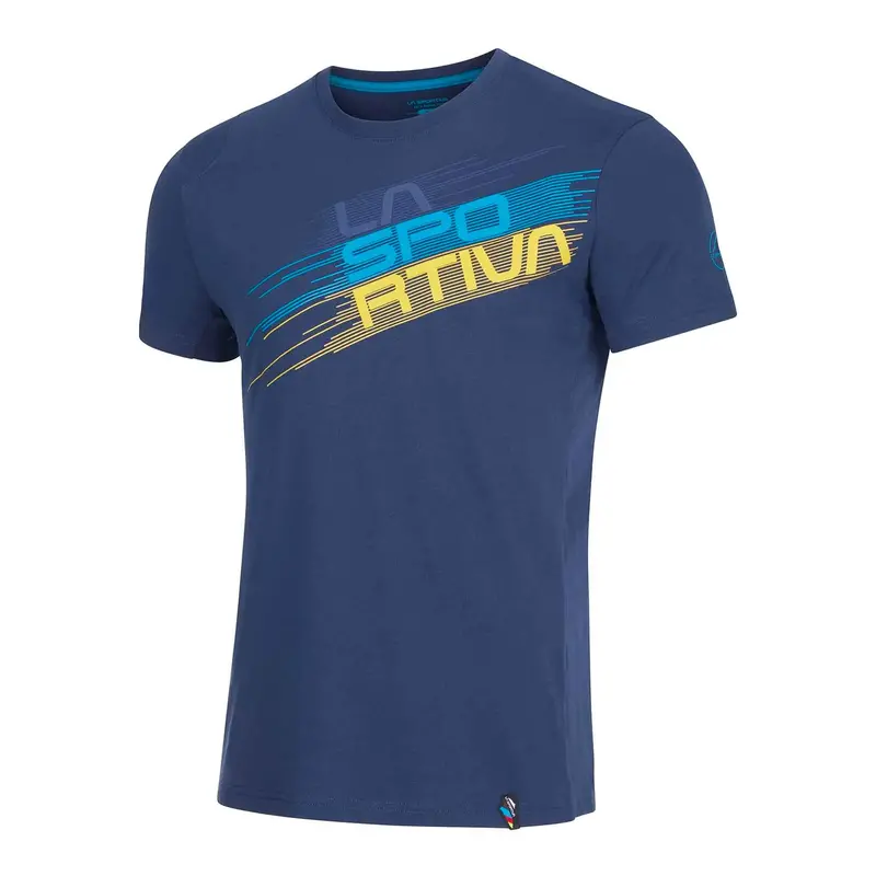 Stripe Evo Men’S Performance T-Shirt – Breathable Cotton Blend 2