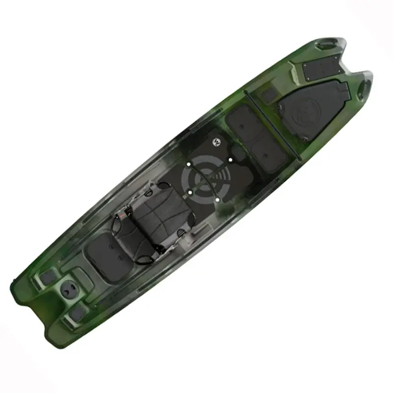 Tactical Pro 128-Inch Fishing Kayak With Stability Features 1