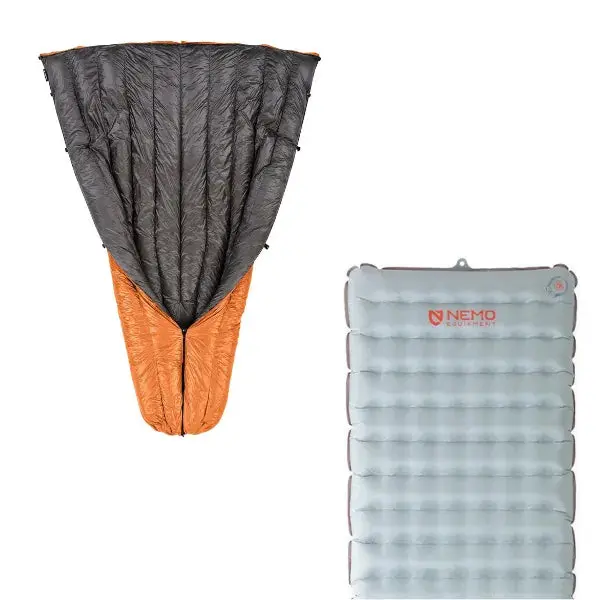 Tensor Pad + Ee Quilt 20°F Ultralight Sleep System Kit (50 Oz) 1