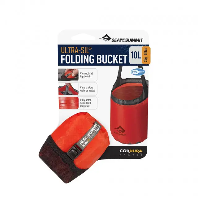 Ultra-Sil Folding Bucket – 10-Liter Capacity 1