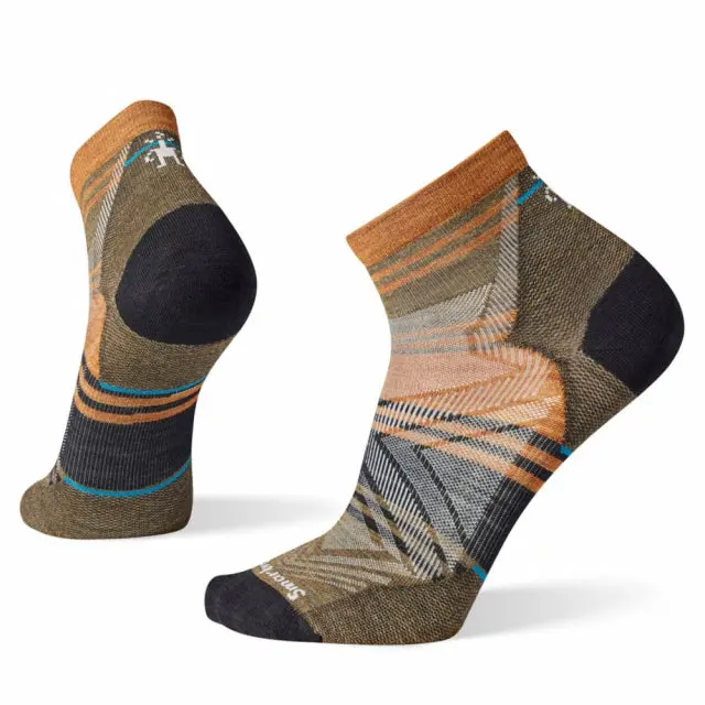 Unisex Run Zero-Cushion Patterned Ankle Socks 1