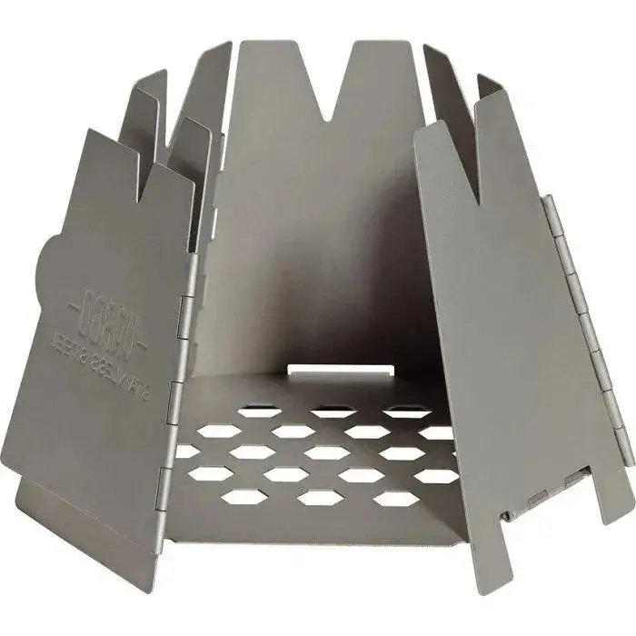 Vargo Hexagon Wood-Burning Backpacking Stove – Ultralight Campfire Alternative 1
