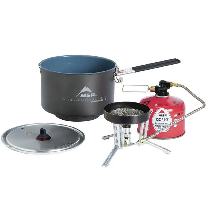 Windburner Group Stove System – High-Efficiency Backpacking Kit 1