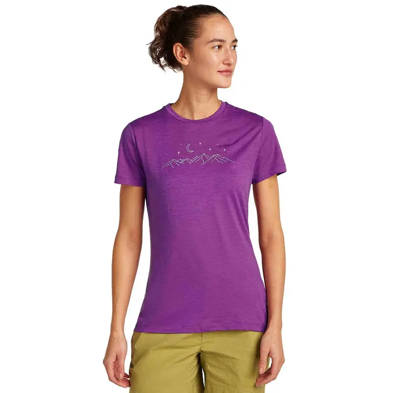 Women'S 150 Tech Lite Short-Sleeve Tee – Sparkling Stars Print 1