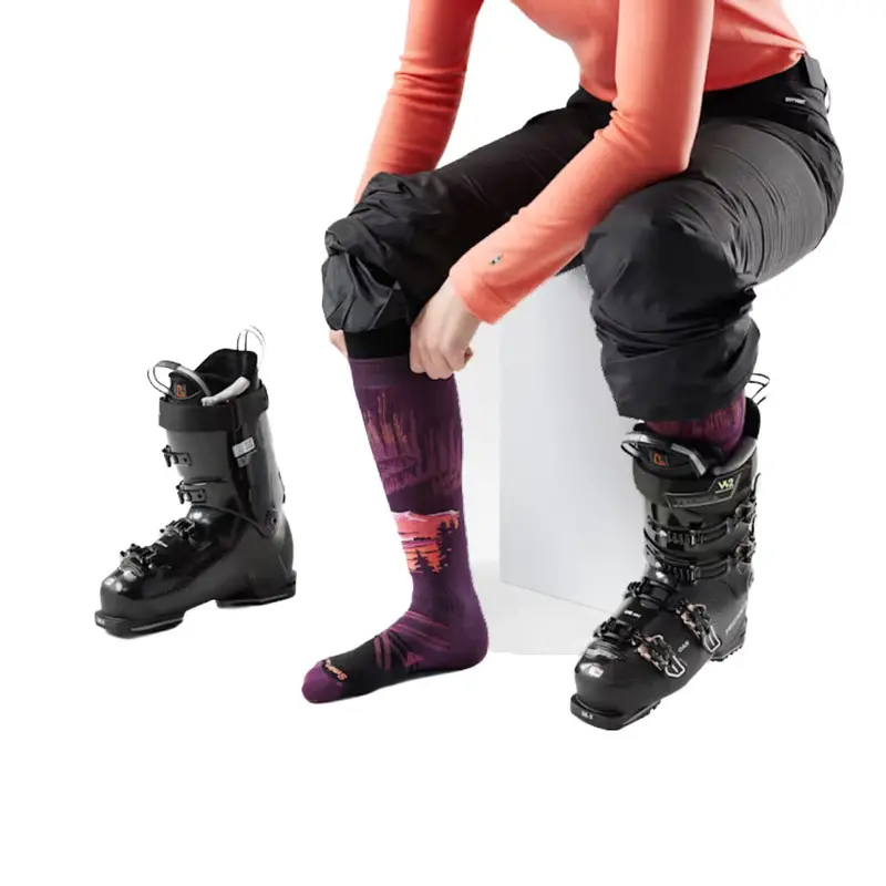 Women'S Alpine Auroras Full-Cushion Ski Socks (Over-The-Calf) 1