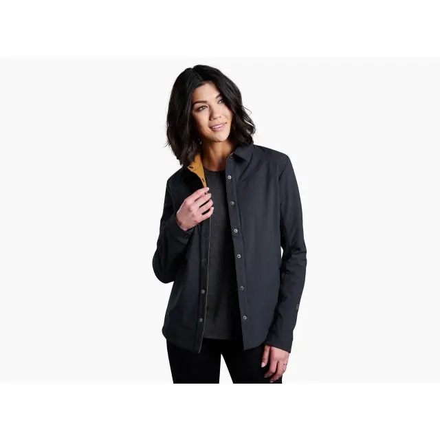 Women'S Aurora Shirt-Jacket Hybrid Layer 1