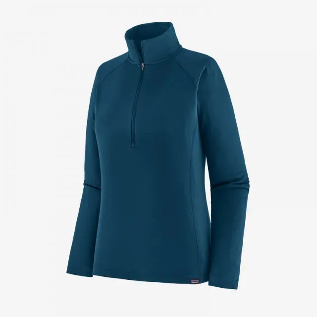 Women’S Cap Mw Zip-Neck Top – Merino Wool Base Layer 1