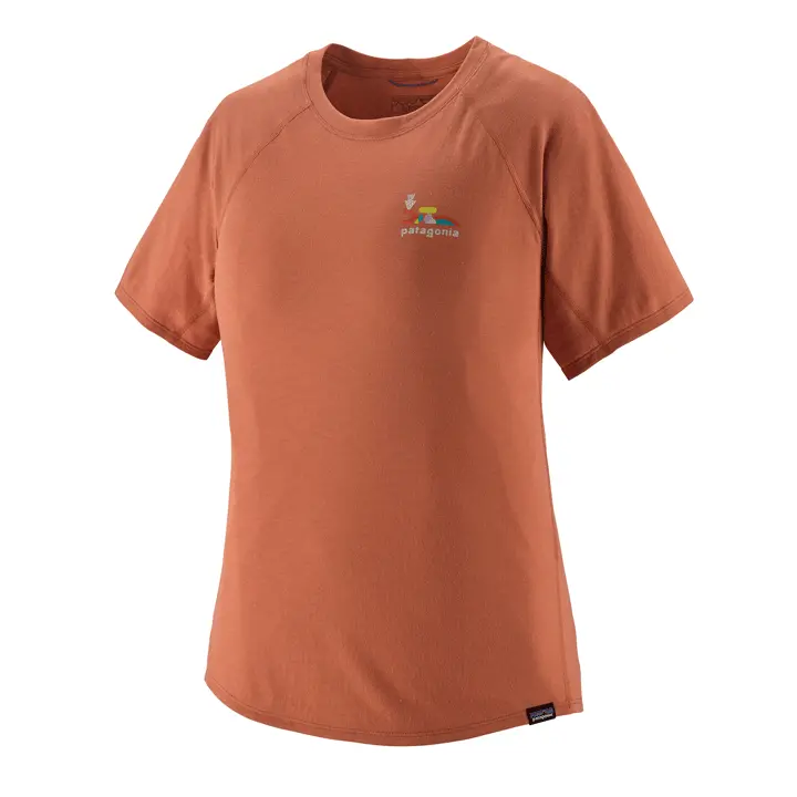 Women’S Capilene Cool Trail Graphic T-Shirt – Adventure-Inspired Design 1