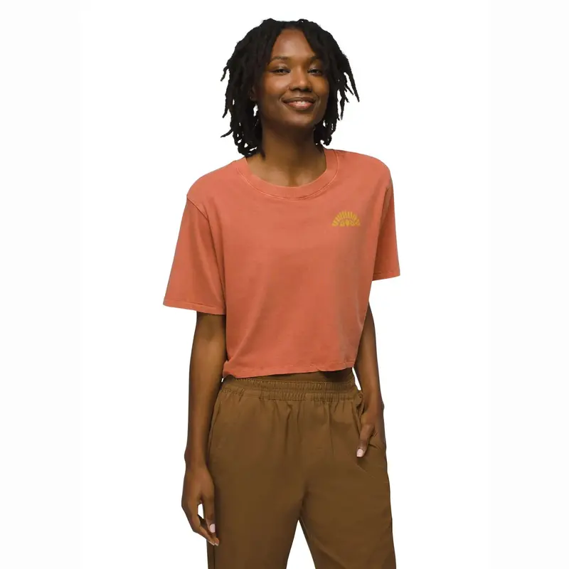 Women'S Casual Vw Logo Crop Top 1