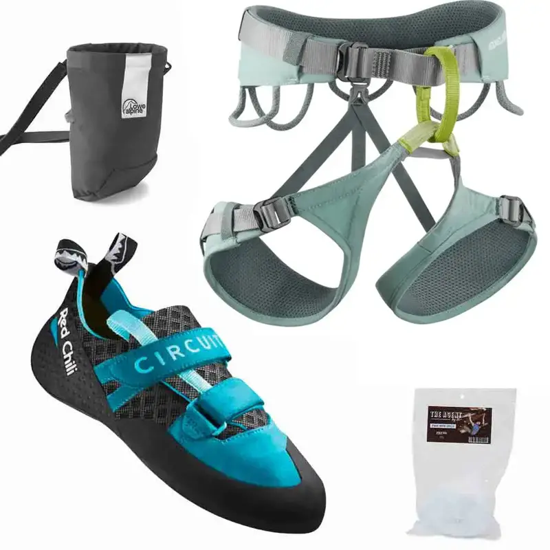 Women'S Circuit Ii Rock Climbing Starter Kit 1
