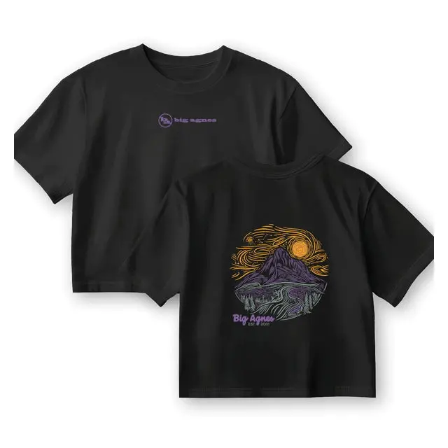 Women'S Cosmic Sky Graphic Cotton T-Shirt 1