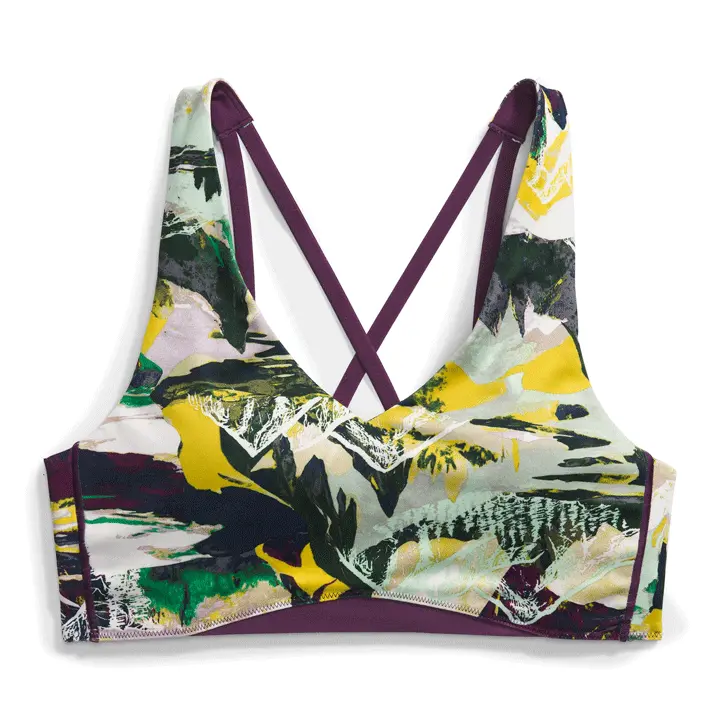 Women'S Dune Sky Valley Shine Sports Bra 1