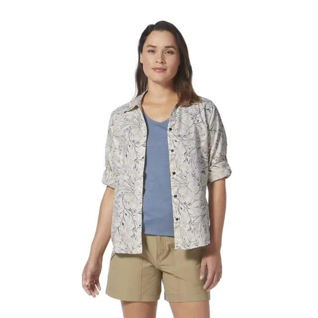 Women'S Expedition Ii Printed 3/4-Sleeve Top 1