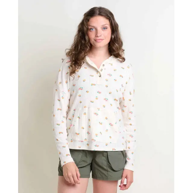 Women’S Foothill Pointelle Long-Sleeve Hoodie – Soft Knit Layer 1