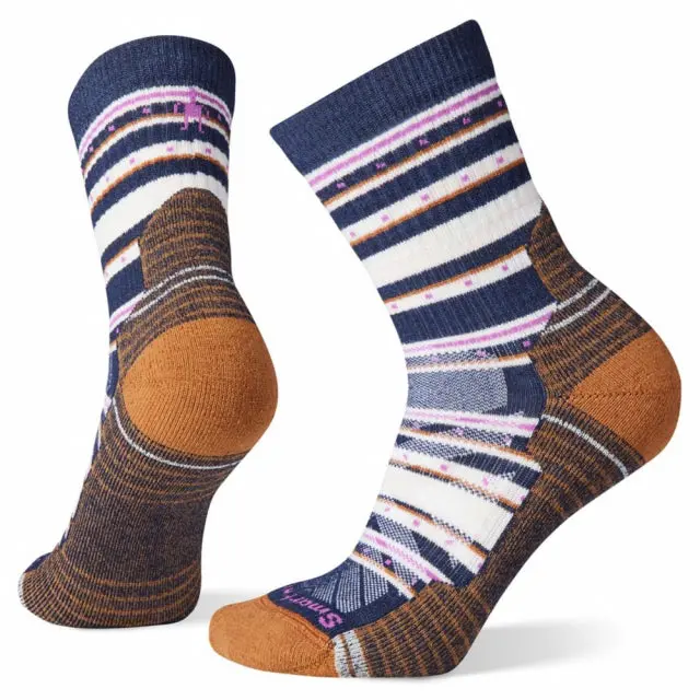 Women'S Hike Light-Cushion Stitch-Stripe Mid-Crew Socks 1