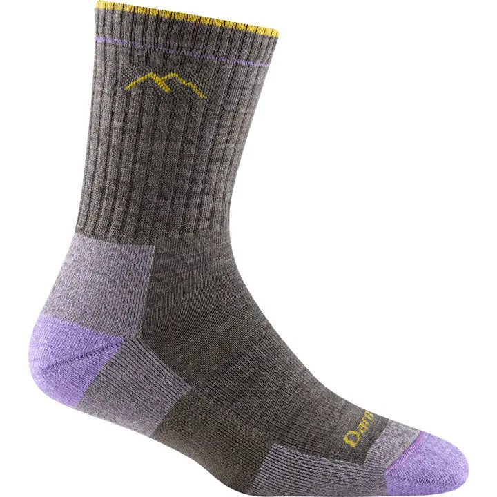 Women’S Hiker Micro Crew Midweight Merino Wool Hiking Socks 1