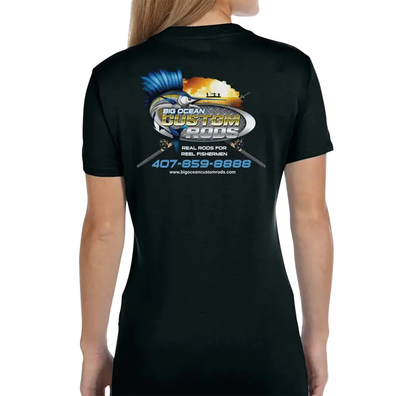 Women’S Jumping Marlin Sportfishing T-Shirt 1