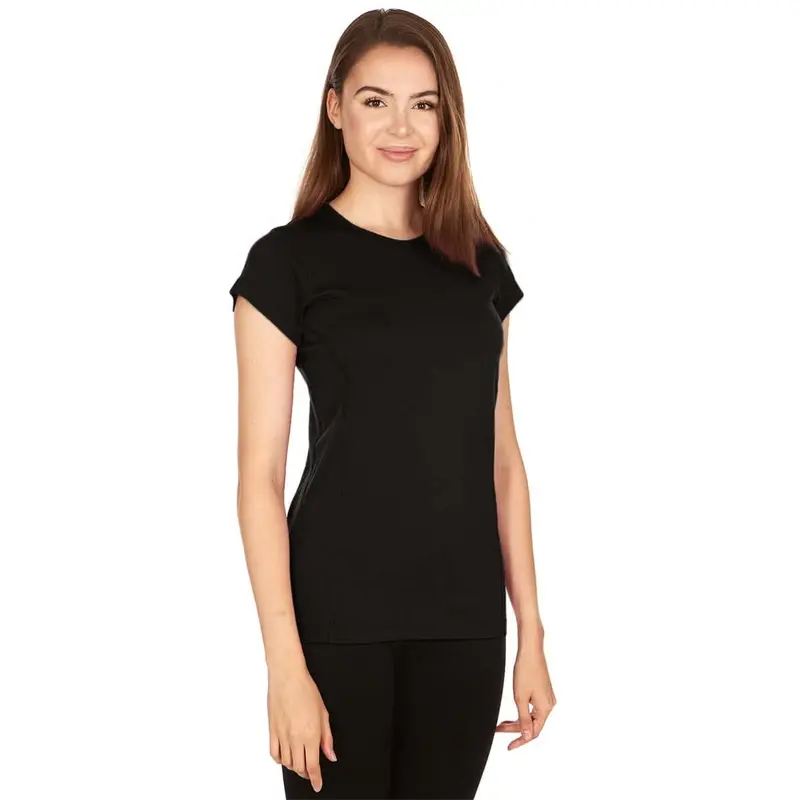 Women'S Lightweight Merino Wool T-Shirt – Crew Neck 1