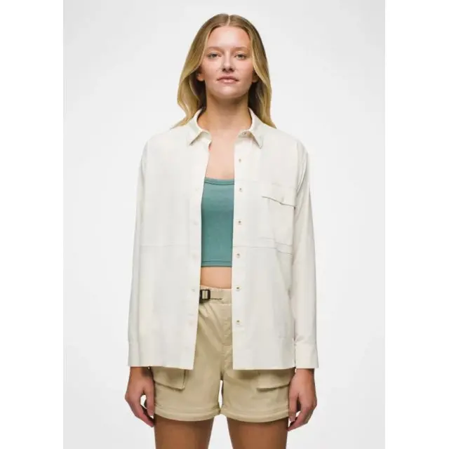 Women'S Long-Sleeve Button-Front Shirt 1