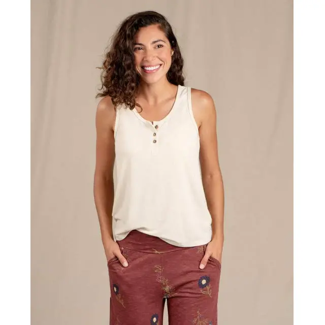 Women'S Piru Henley-Style Tank Top 1