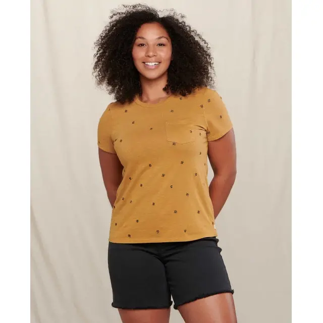 Women'S Primo Short-Sleeve Crew Tee With Embroidered Detail 1