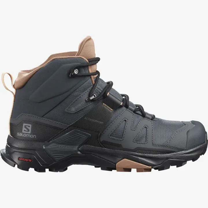 Women'S Salomon X Ultra 4 Mid Waterproof Hiking Boots 1