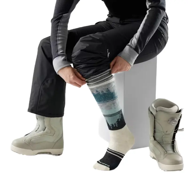 Women'S Twilight Vista Full-Cushion Ski Socks (Over-The-Calf) 1