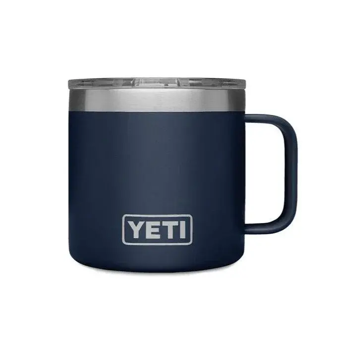 Yeti Rambler 14 Oz Mug – Navy Blue Vacuum-Insulated Tumbler 1