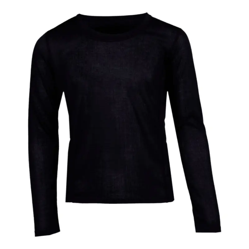 Youth Double-Layer Athletic Crew Neck Top 1