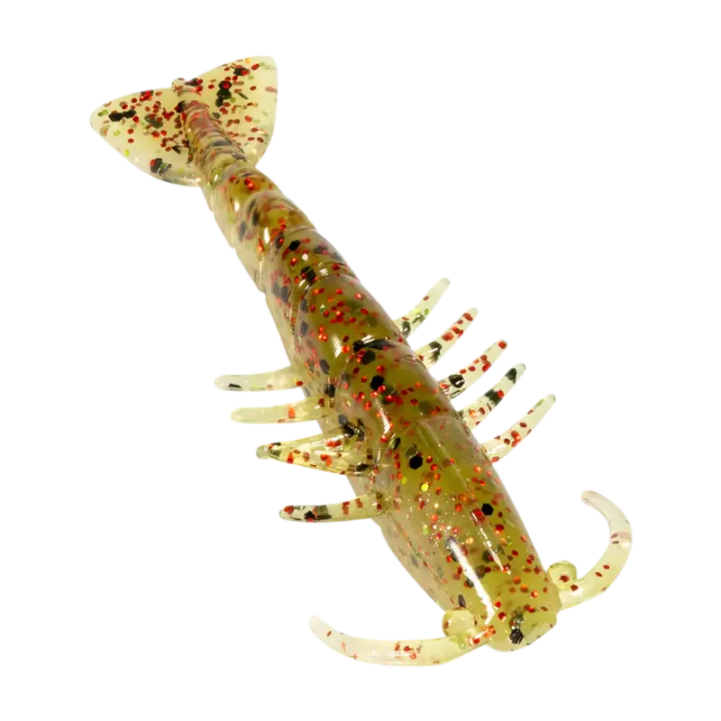 Z-Man Salty Ned Shrimpz – 2.5-Inch Saltwater-Infused Shrimp Bait 2